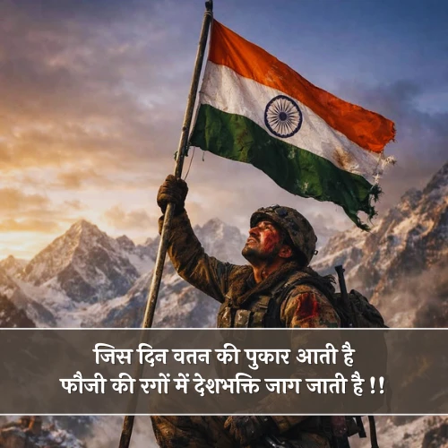 Army Shayari in Hindi Army Shayari in Hindi