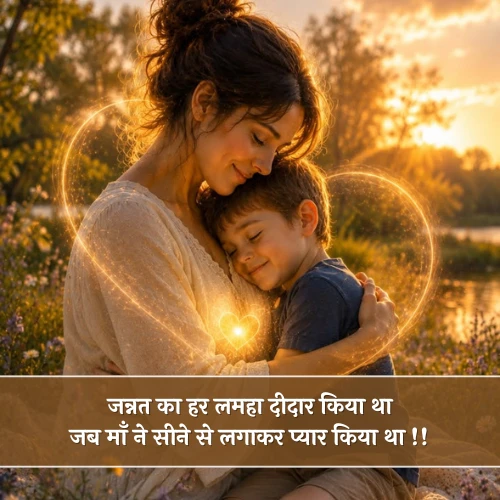 Maa Ke Liye Shayari 2 Line Maa Ke Liye Shayari 2 Line