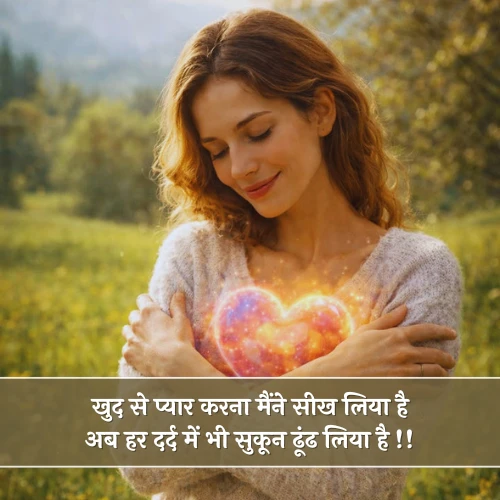Self Love Shayari in Hindi Self Love Shayari in Hindi